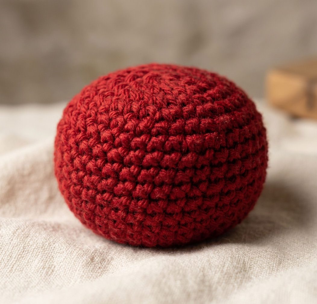 Crochet Footbag Pattern | Hacky Sack Style, Quick PDF (Digital Download) - Image 5